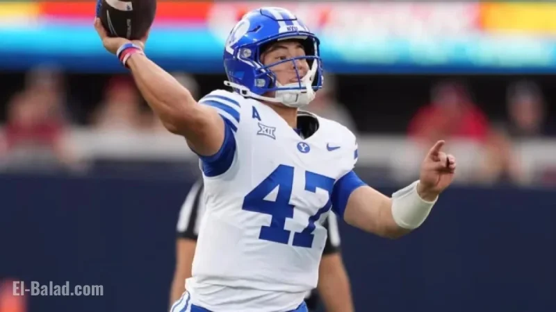 Bachmeier’s 7-yard OT TD Lifts No. 18 BYU Over Arizona to Remain Unbeaten