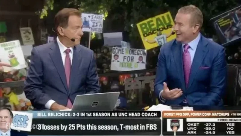 Bill Belichick Joins College GameDay in Tar Heels Future Discussion