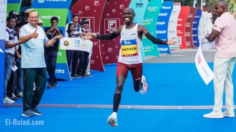 Alex Matata, Lilian Rengeruk Triumph at 2025 Delhi Half Marathon
