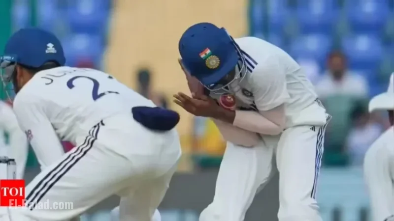 Sai Sudharsan’s Spectacular Short Leg Catch Leads to Injury