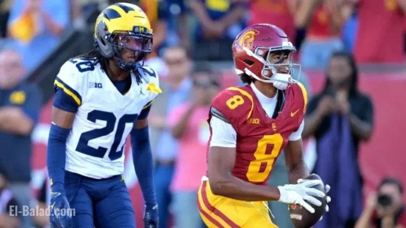 USC Defeats Michigan 31-13, Gains Almost 500 Yards Offense