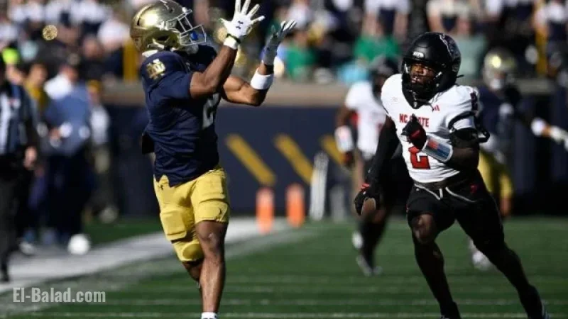 No. 16 Notre Dame Secures Fourth Straight Win, Dominates NC State in Second Half