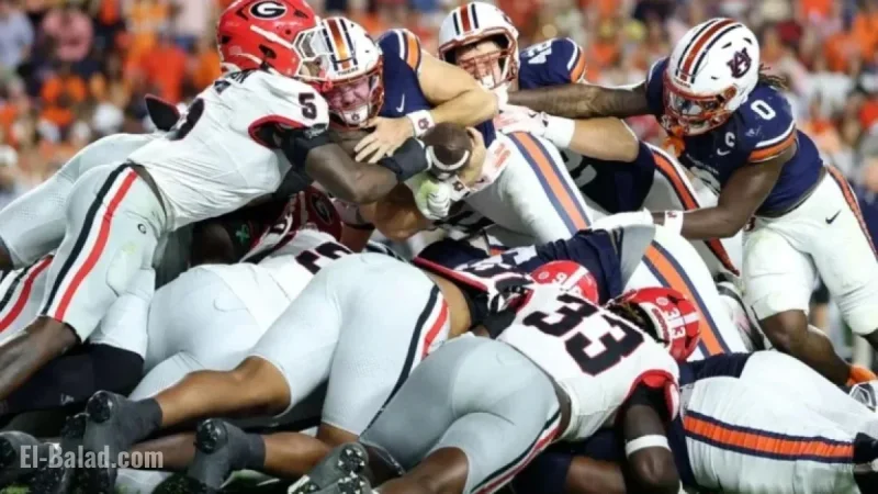 Georgia-Auburn Game Controversial Call Sparks Fan Outrage