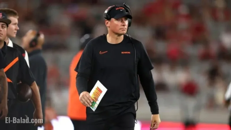 Oregon State Dismisses Bray Following 0-7 Season Start