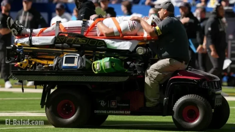 Travis Vokolek Suffers Neck Injury, Stretchered Off During Cardinals vs. Colts