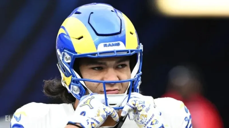 Rams’ Puka Nacua Injured Against Ravens, Escorted to Locker Room