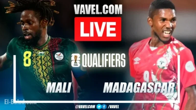 Live Score Updates: Mali vs Madagascar in 2026 World Cup Qualifier