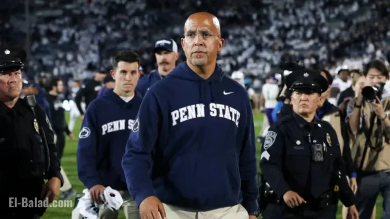 Penn State Dismisses Head Coach James Franklin