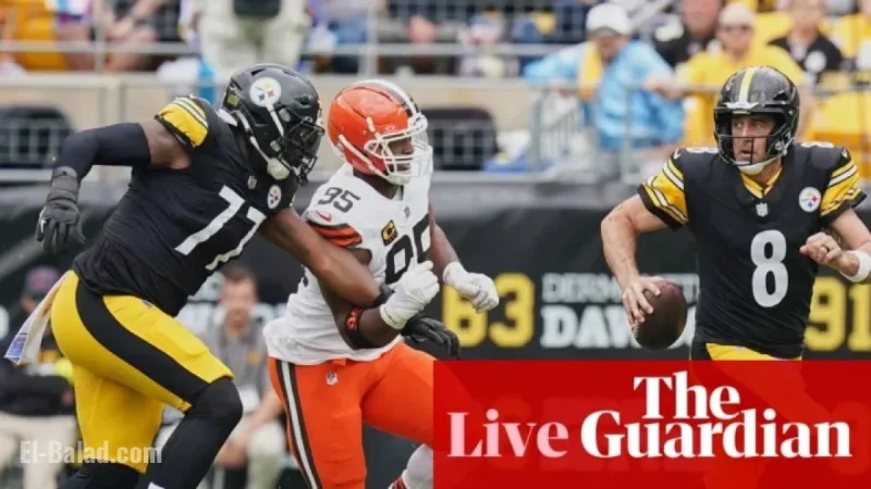 NFL Week 6: Steelers vs Browns, Ravens vs Rams Live Updates