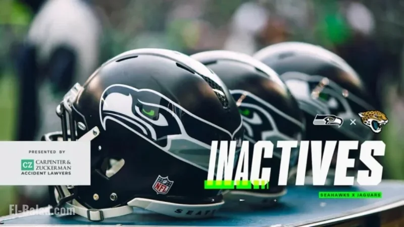 Seahawks vs. Jaguars Week 6: Inactive Players Announced