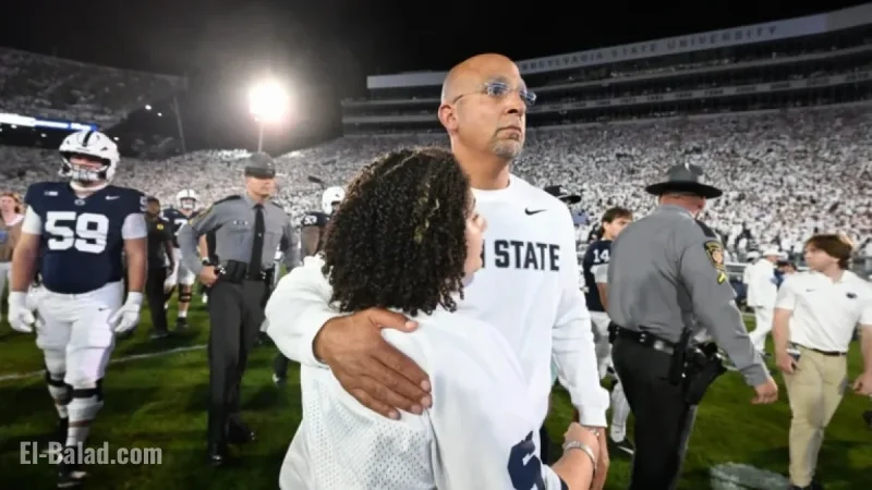 Penn State Dismisses Coach James Franklin