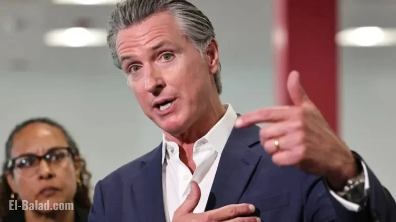 California Governor Newsom Criticizes Trump for Jan. 6 Oversight