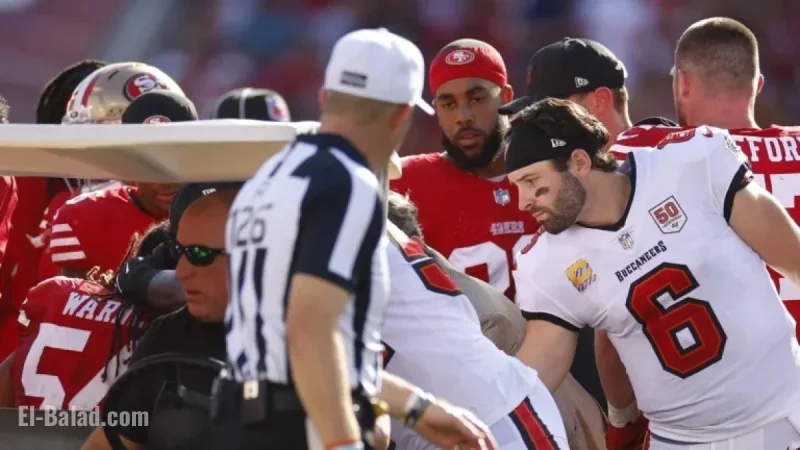 49ers Trail Bucs 20-16 at Halftime Despite Fred Warner’s Exit