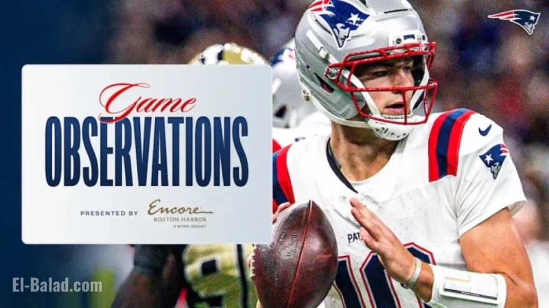 Key Insights from Patriots’ Week 6 Victory Over Saints in New Orleans