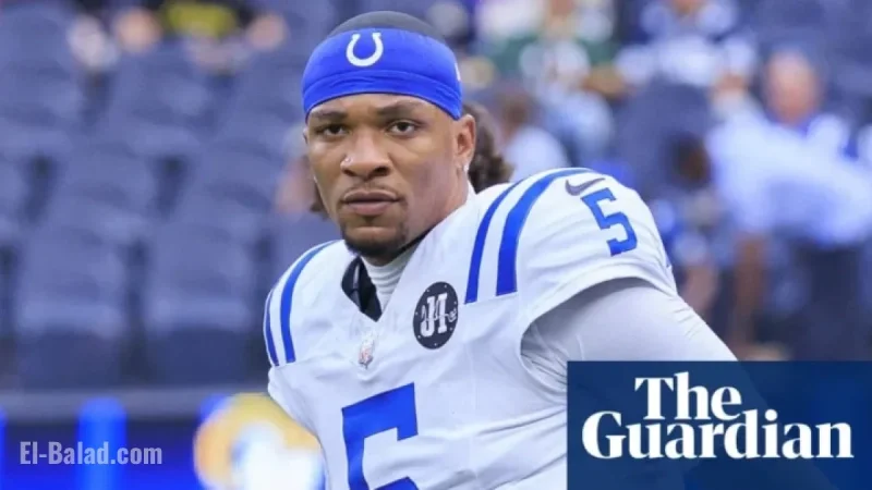 Colts’ Richardson Hospitalized for Orbital Fracture from Elastic Band Accident