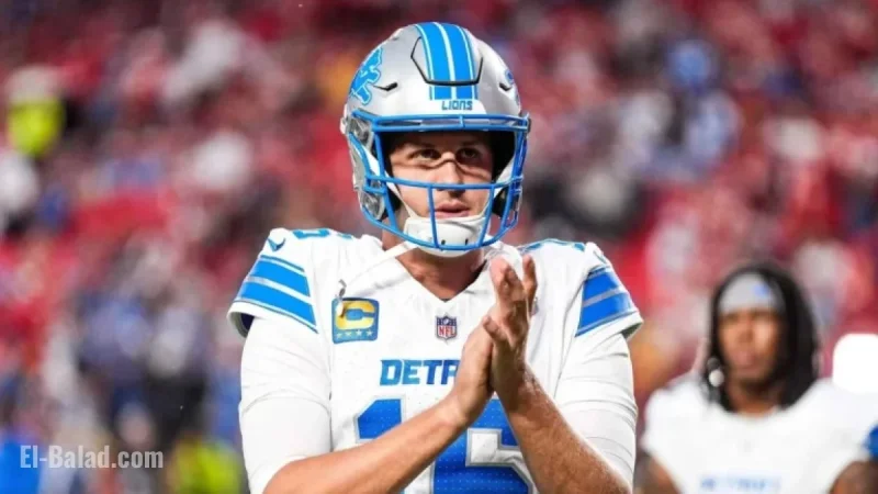 Lions Dominate 3-0 After Penalty Nullifies Goff’s TD Catch