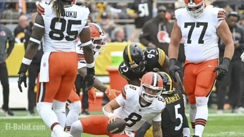 Steelers Crush Browns with Dominant Defense, Neutralizing Myles Garrett