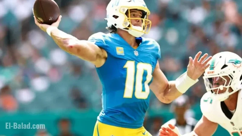 Justin Herbert Leads Chargers to Vital Win Over Dolphins