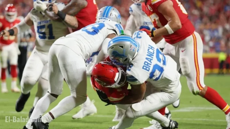 Brian Branch Sparks Fight in Chiefs vs. Lions Finale