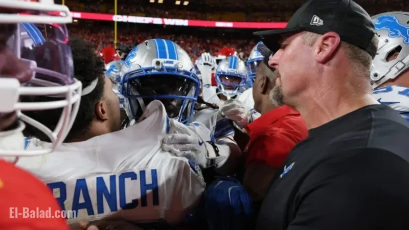 Dan Campbell Condemns Brian Branch’s Postgame Behavior as “Inexcusable”