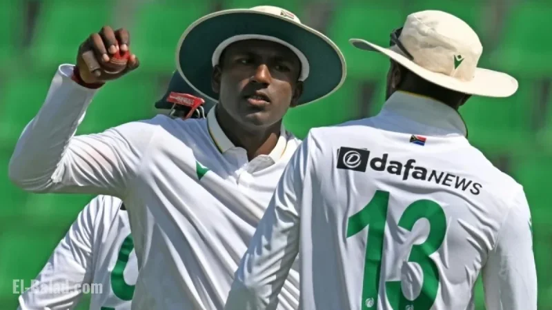 Muthusamy’s Triple Wicket Haul Dismisses Pakistan for 378