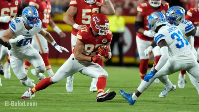 Taylor Swift Joins Basketball Star to Watch Lions vs. Chiefs SNF Game