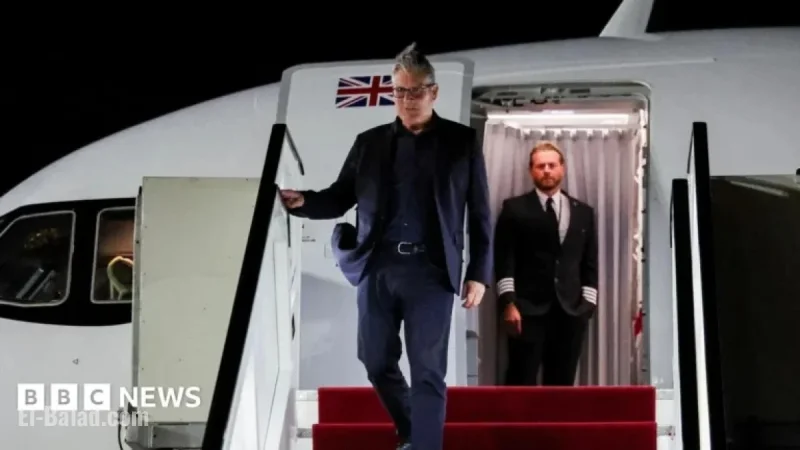 Starmer Lands in Egypt for Crucial Gaza Summit