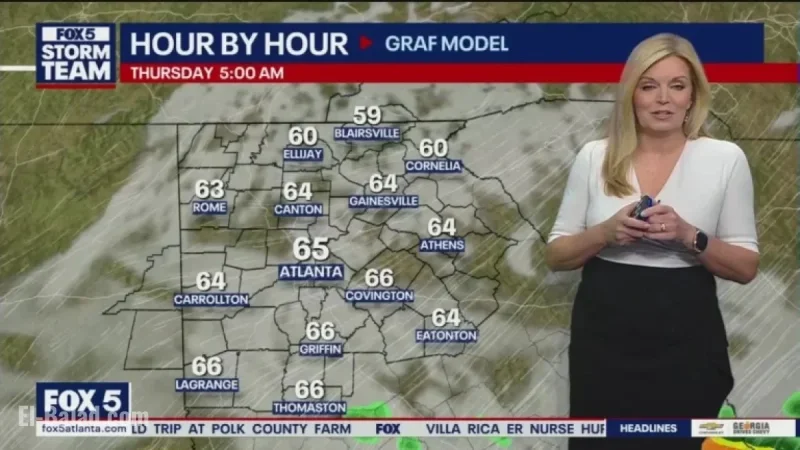 Cooler Air Arrives in Metro Atlanta This Thursday