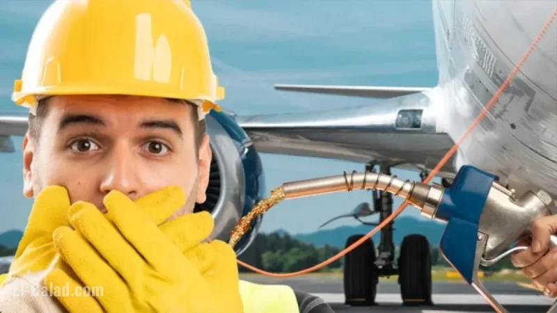 Airport Worker Loses Control of Refueling Hose: Watch the Incident