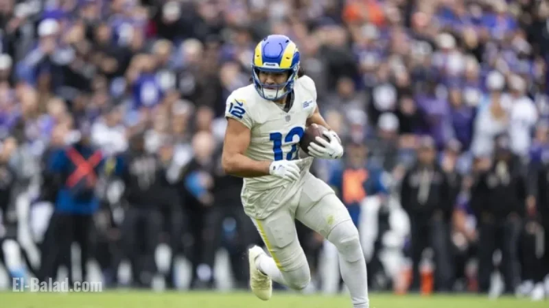 Puka Nacua Expected to Miss Time Due to Ankle Sprain