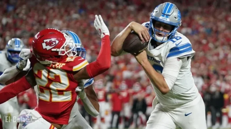 Lions’ Practice: Illegal Motion Violates Rule with Jared Goff Pass
