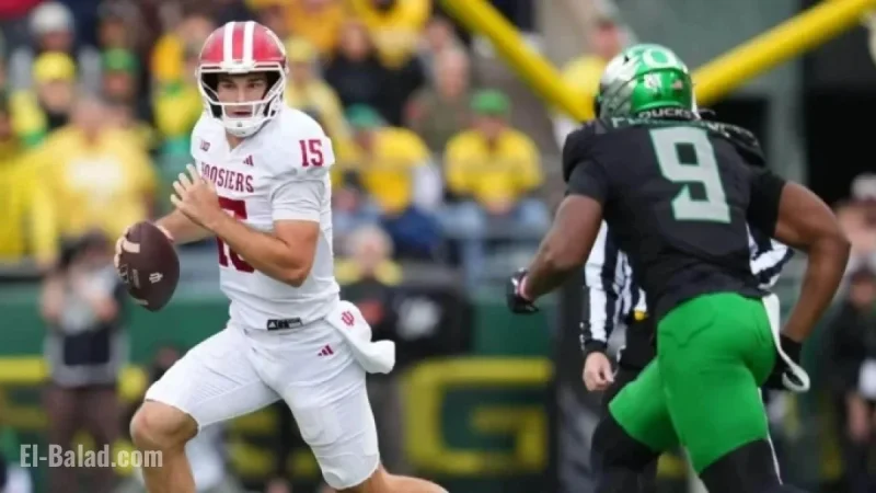 Indiana Tops Midseason College Football Rankings, Overtaking Ohio State
