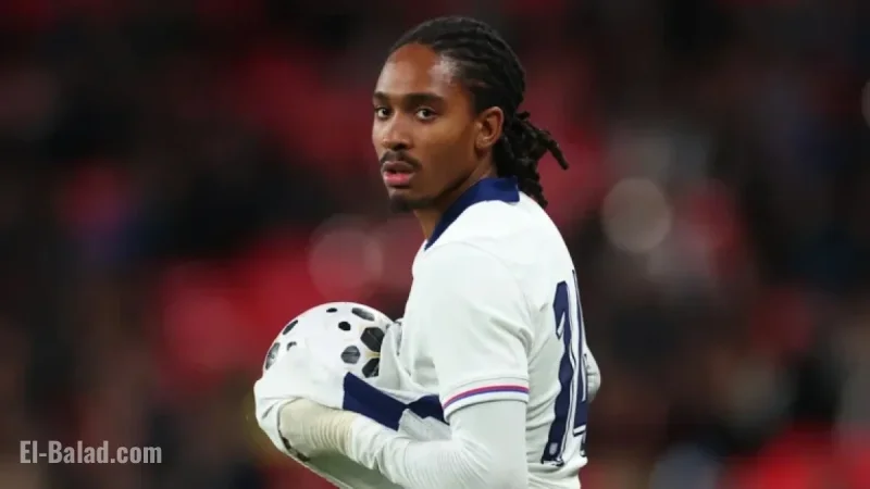 Djed Spence Shines in England Match with a Celebratory Gesture
