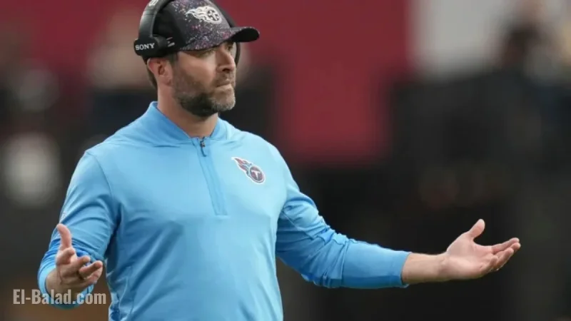 Titans Dismiss Coach Brian Callahan Following 1-5 Season Start
