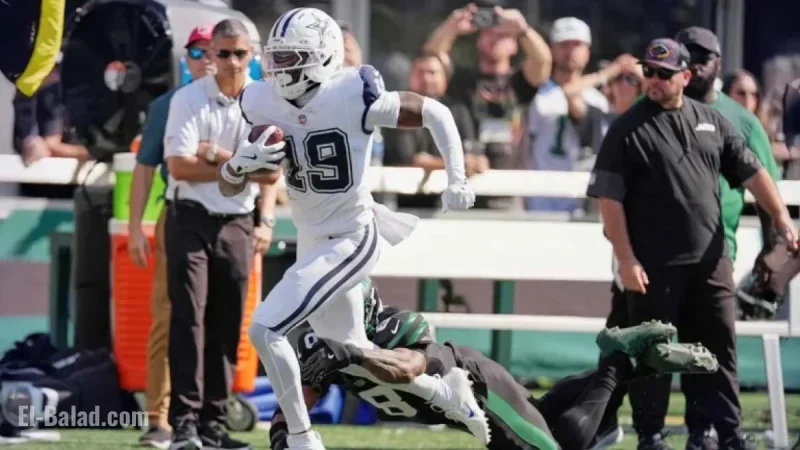 Flournoy, Dak Celebrate WR’s Record-Breaking Performance Against Jets
