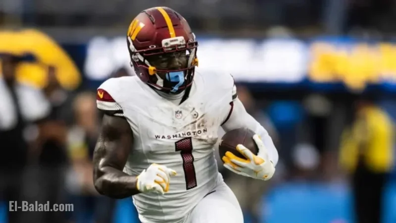 Commanders’ Deebo Samuel (heel) Confirmed Active for Monday Night Against Bears