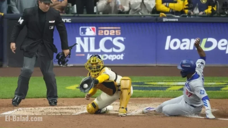 Brewers’ Stunning Double Play Shocks Dodgers and Fans in NLCS Opener