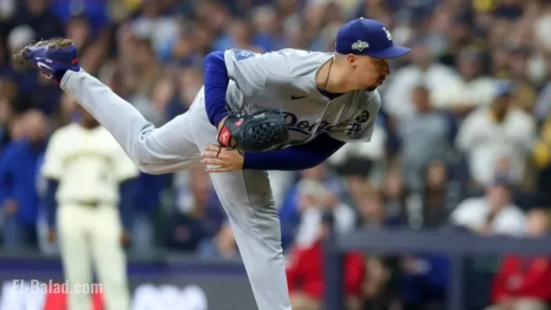 Blake Snell’s 10-Strikeout Performance Propels Dodgers Past Brewers in NLCS Opener