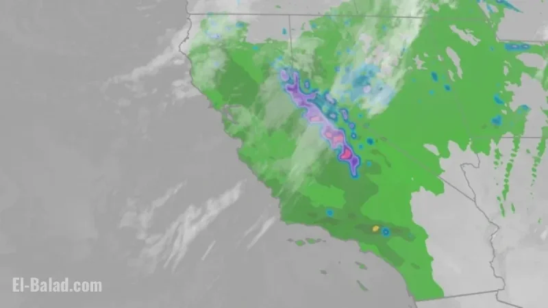 California Welcomes Season’s First Heavy Rain and Sierra Snowfall
