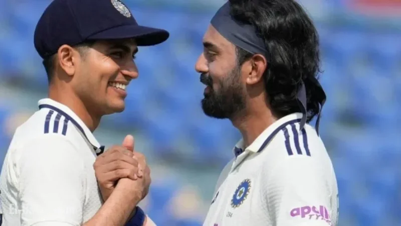 India Secures Test Series Sweep with Rahul’s Unbeaten 58 Against West Indies