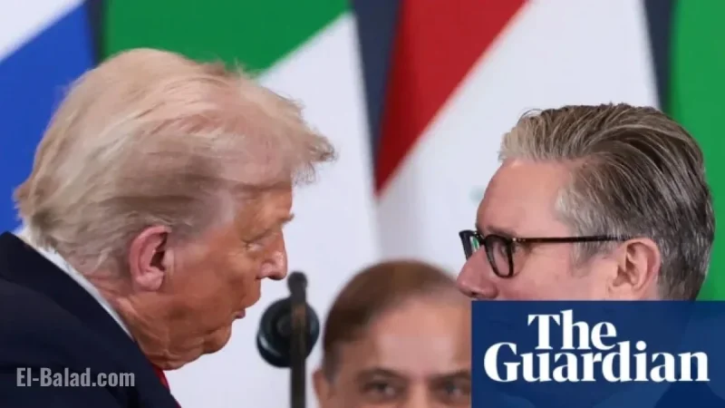 Trump Dominates Discussion Amid UK’s Role in Gaza Ceasefire Questioned