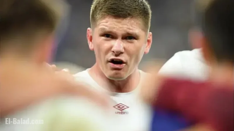 Owen Farrell Leads England Against Australia in Autumn Match