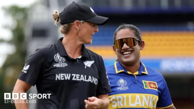 Sri Lanka vs New Zealand: Women’s Cricket World Cup 2025 Live Score & Radio