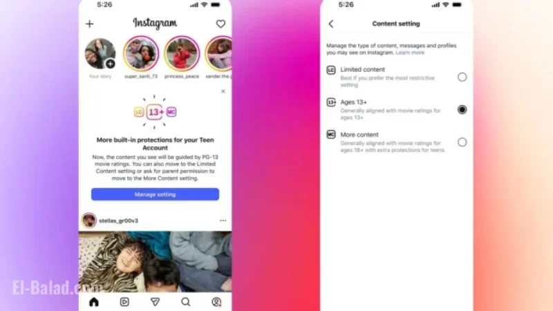 Instagram Sets ‘PG-13’ Privacy Standard for Teen Accounts