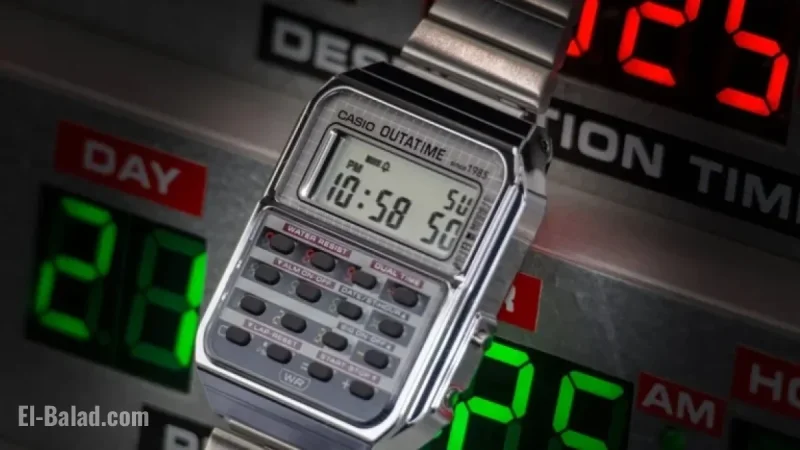 Celebrate ‘Back to the Future’s 40th with Marty McFly’s Iconic Calculator Watch