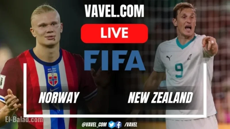 Norway vs New Zealand: Live Score Updates in International Friendly Match