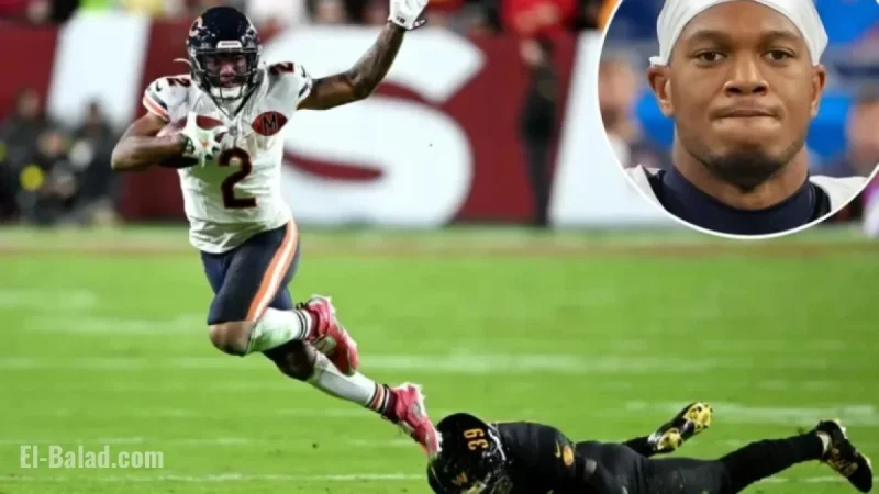 Bears’ DJ Moore Hospitalized Following Victory Over Commanders on MNF