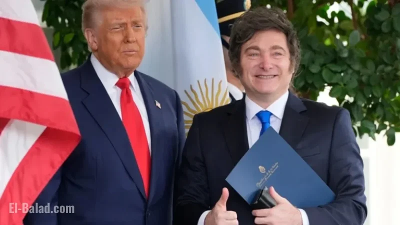 Argentina’s Milei Meets Trump Amid $20 Billion US Lifeline Extension
