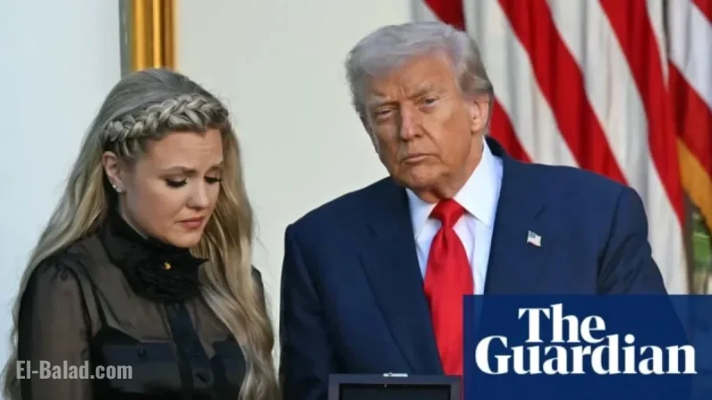 Trump Awards Charlie Kirk the Presidential Medal of Freedom Posthumously