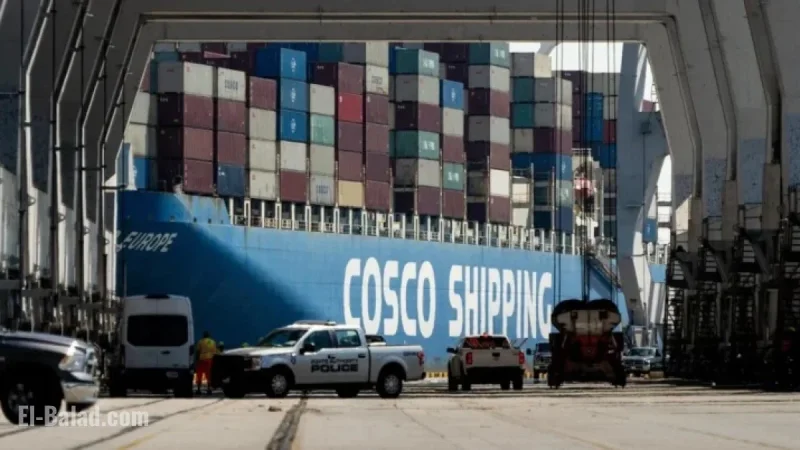 U.S. Imposes Fees on Chinese Ships Docking at Ports
